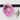 Scatter Knitted Lambswool Snood - Thulian Pink and Lemonade