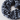 Mirror Knitted Lambswool Snood - Navy and Angelite Blue