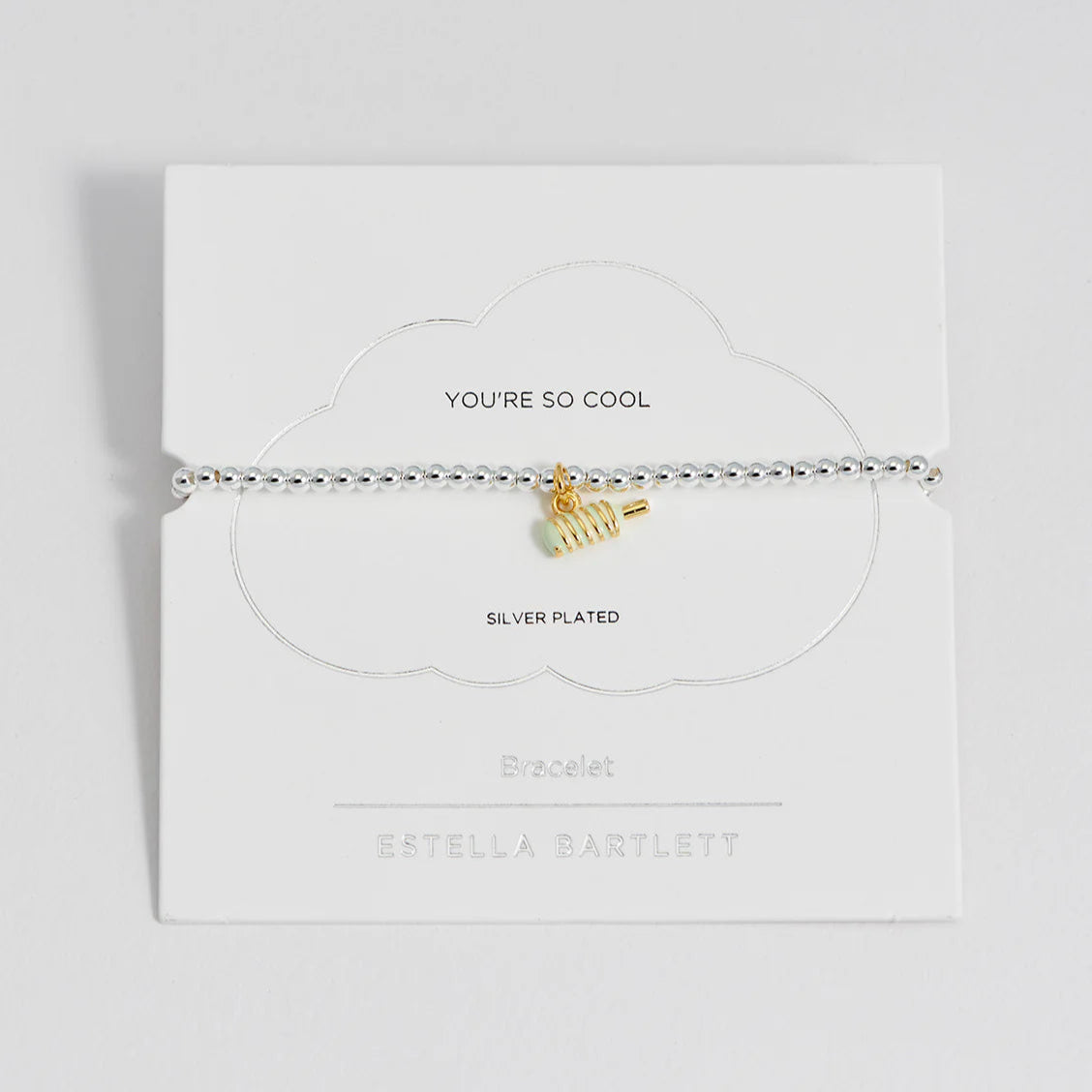 Estella Bartlett Twister Lolly Bracelet Silver – Janet Bell