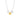 Multi Heart Beaded Necklace - Silver Chain