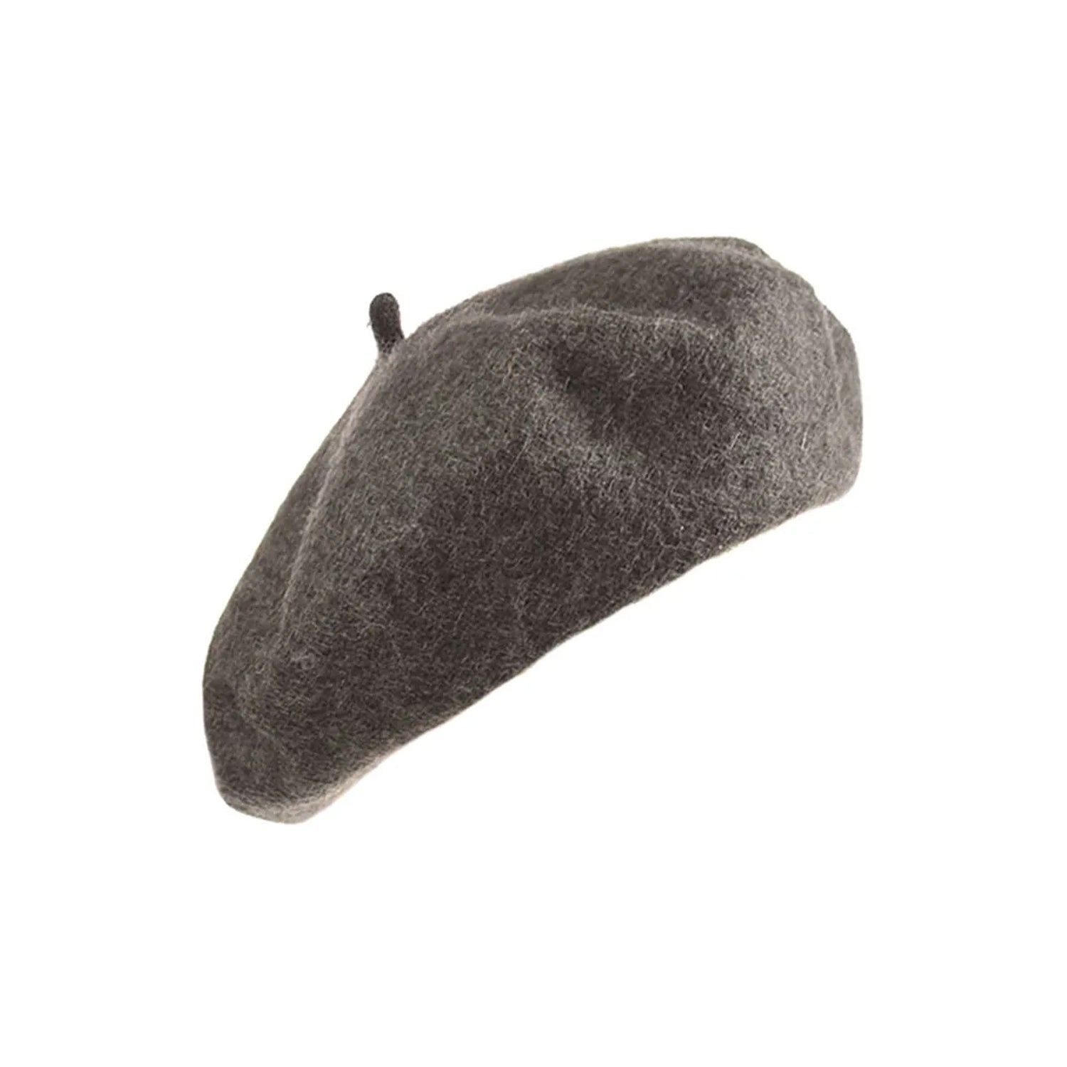 Hot Tomato Classic Beret - Storm Grey – Janet Bell