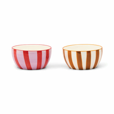 The Bella Dipping Bowls - Ochre & Rust