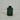 Glass Bottle - Green Ribbed (10cm)