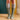 Women's Lambswool Boot / Long Socks - Fair isle Green