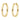 Gaby Hoop Earrings - Gold