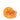 Hair Claw Clip - Orange