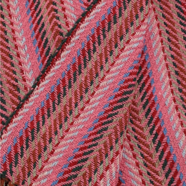 Throw - Zigzag Weave Multi Unika Pink