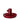 Mary Candle Holder - Red