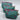 Quilted Wash Bag - Teal With Pink Flowers