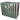 Jumbo Storage Bag - Pink With Green Stripe