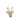 Hanging Decoration - Cream Mini Reindeer