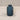 Glass Bottle - Blue Dimpled (10cm)