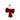 Hanging Decoration - Mini Red Bow