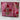 Quilted Boho Reversible Floral Tote Bag - Pink & Red Stripe