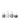 Set of 4 Mini Vases - Grey