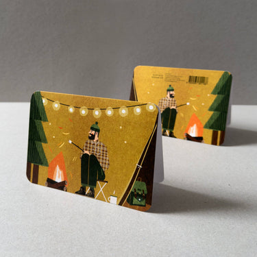 Card - Yellow Tent No.2