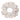 Scalloped Floral Scrunchie