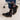 Patchwork Folk Socks - Charcoal & Pink