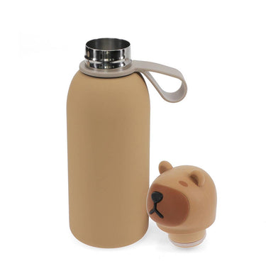 Children's Animal Head Drinks Bottle - Capybara