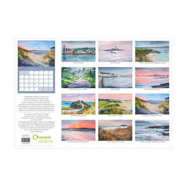 Anglesey / Ynys Môn 2027 Calendar by Janet Bell