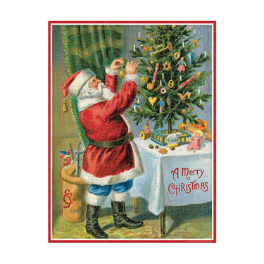 Christmas Santa - 240 Piece Mini Jigsaw Puzzle