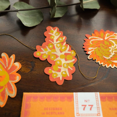 Sewn Garland - Autumn Blooms