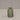 Glass Bottle - Vintage Green Dimpled (10cm)