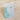 Curved Drop Earrings - Frost Blue