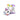Twin Cup Gouache Set of 12 - Purple