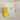 Drop Circle Earrings - Lemon