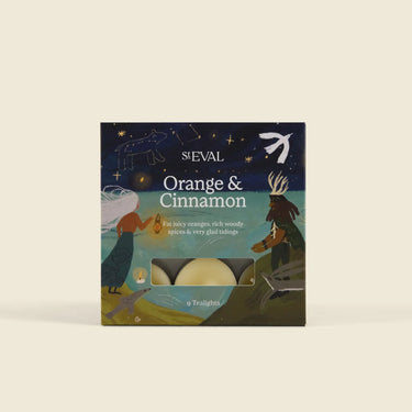 Christmas Tea Lights - Orange & Cinnamon