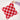 Check Knitted Cushion - Red or Dead Pink