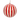 Papier Mache Bauble - Stripe Red & White