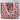 Quilted Boho Reversible Floral Tote Bag - Pink, Red, Blue & Green