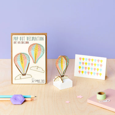 Pop Out Card - Hot Air Balloon