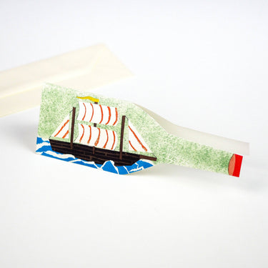 Card - Ship in a Bottle
