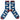 Men's Lambswool Ankle Socks - Sheep - Teal & Red