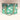Small Boho Reversible Quilted Tote Bag - Light Green With White Flowers