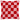 Check Knitted Cushion - Red or Dead Pink