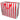 Jumbo Storage Bag - Blue With Red Stripe