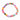 Mother of Pearl Heart Bracelet - Rainbow