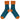 Cashmere Mix Slouch Socks - Teal & Rust