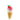 Hair Claw Clip - Ice Cream