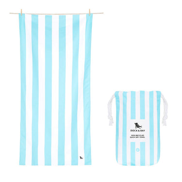 Quick Dry Towels - Cabana Tulum Blue