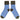 Cashmere Mix Slouch Socks - Light Blue & Green