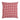 Cushion with Insert - Asta Red with Small Natural Check