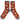 Men's Lambswool Ankle Socks - Sheep Orange