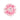 Scrunchie - Vichy Neon Pink