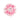 Scrunchie - Vichy Neon Pink