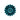 Enamel Flower Candle Holder - Blue